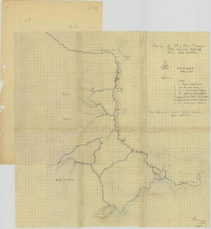 Hill 60 Trench Map, 25 August 1915 s
