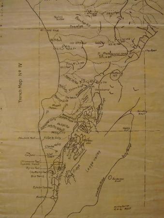 Trench Map, Gallipoli, 1 September 1915