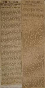 Newspaper Articles, 24 May 1916.