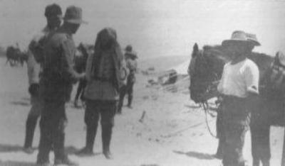 Turkish Colonel captured at Romani