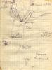The Battle of Gueudecourt, Hand Drawn Trench Map, 14 November 1916 s