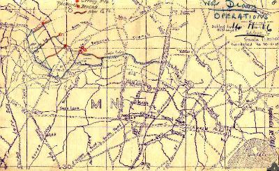 The Battle of Gueudecourt, movements, 14 November 1916 s