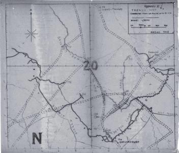 The Battle of Gueudecourt, Situation, 21 November 1916 