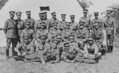 6th LHR Officers at Maadi Camp